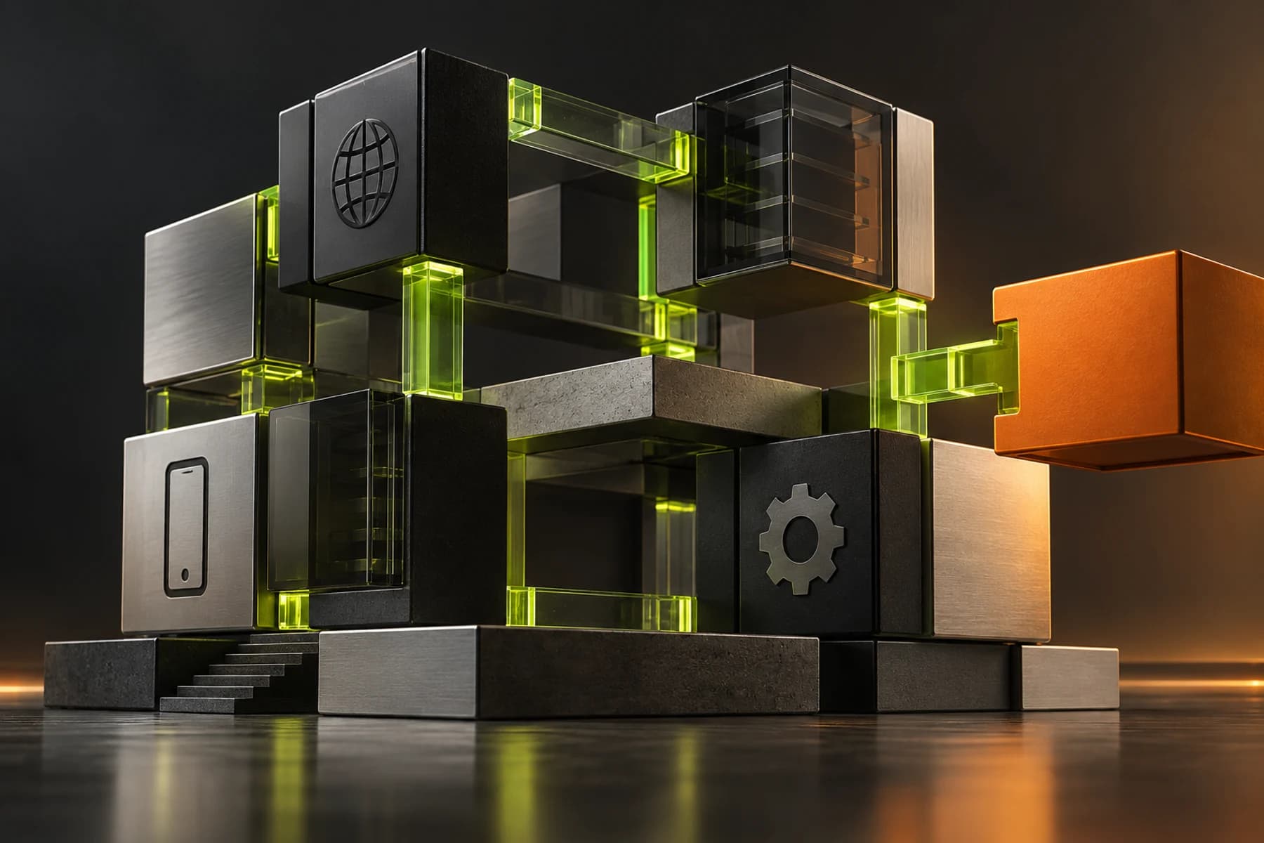 Modular architectural blocks representing robust software engineering