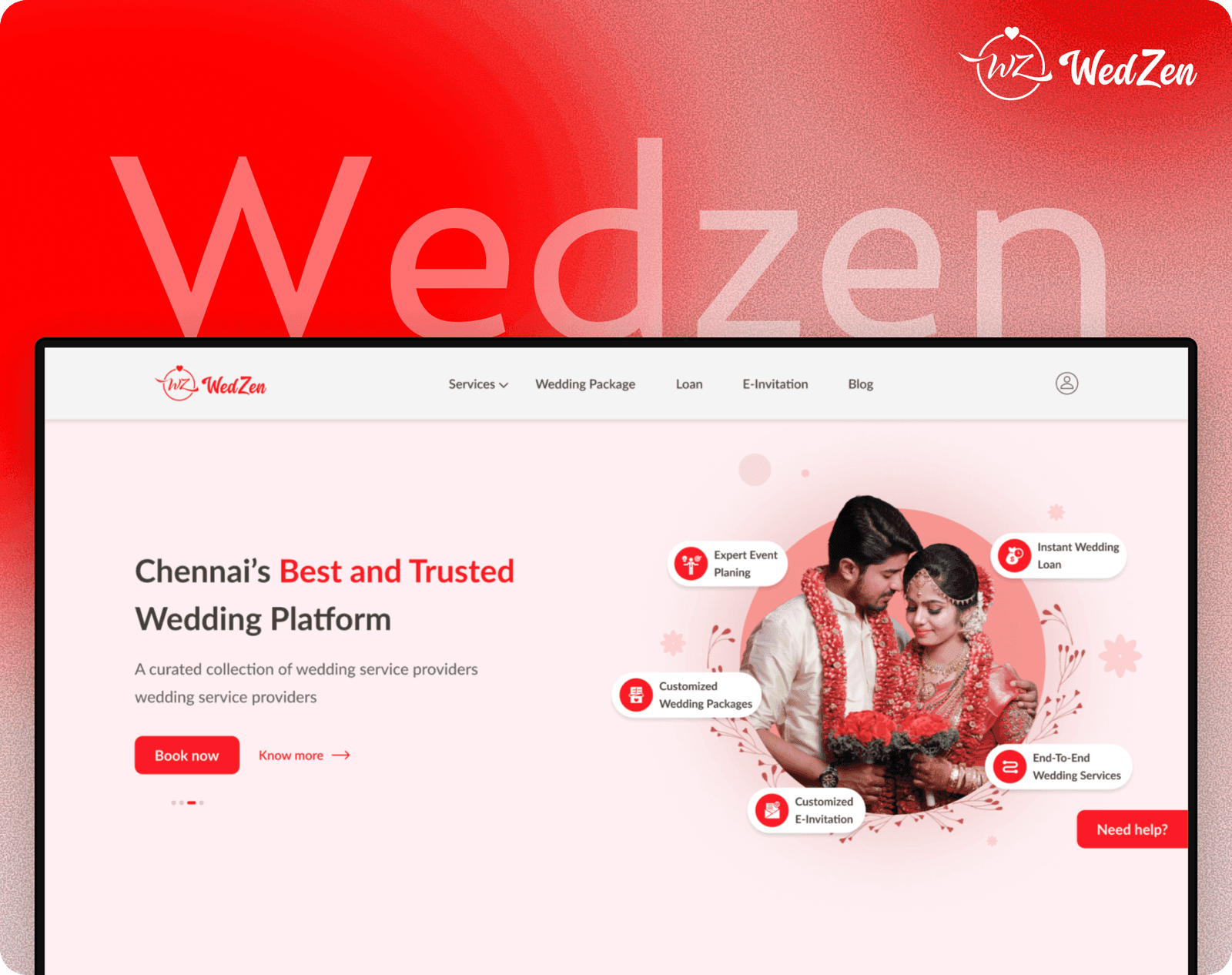 Wedzen all-in-one wedding platform