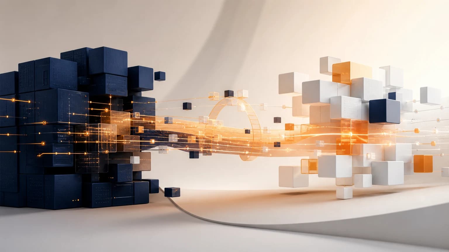 A legacy software system transitioning into a modern modular architecture