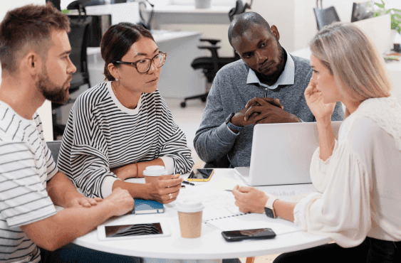 A collaborative product ideation workshop